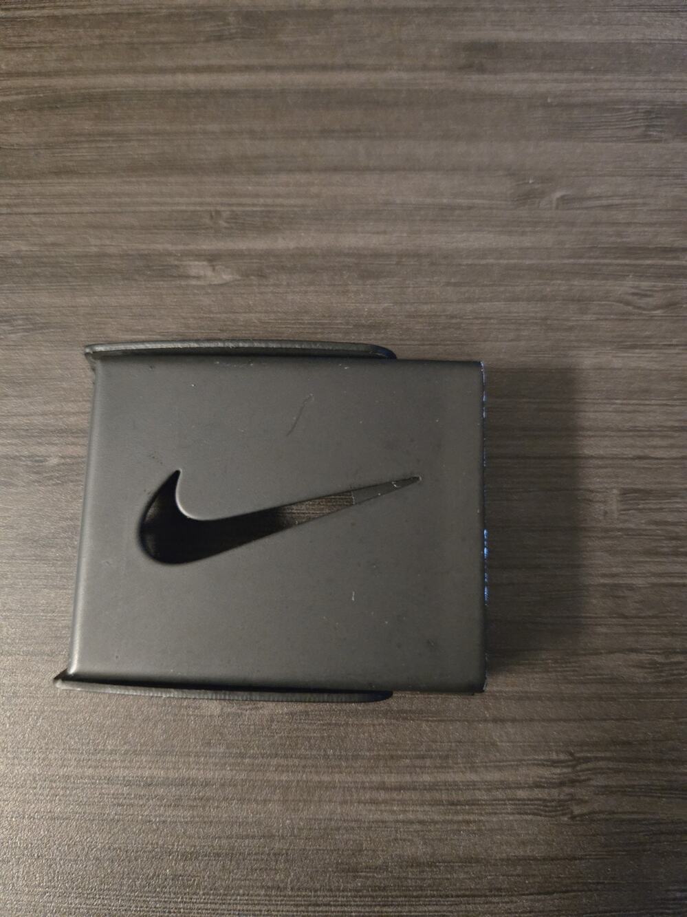 Nike Swoosh Bronze Belt Buckle unisex